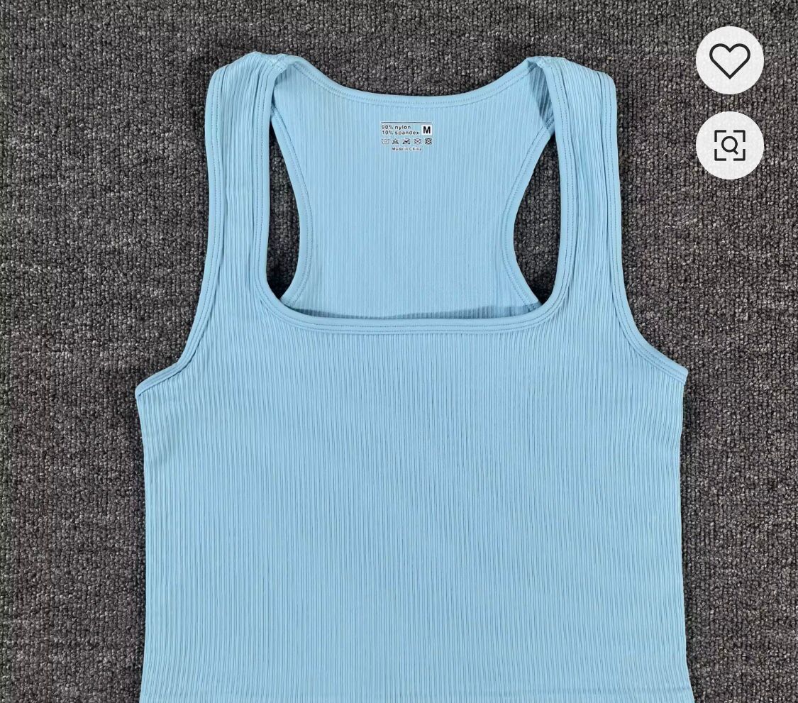 LADIES SEXY SLEEVELESS SHIRTS FEMALE COTTN RIBBED TANK TOP