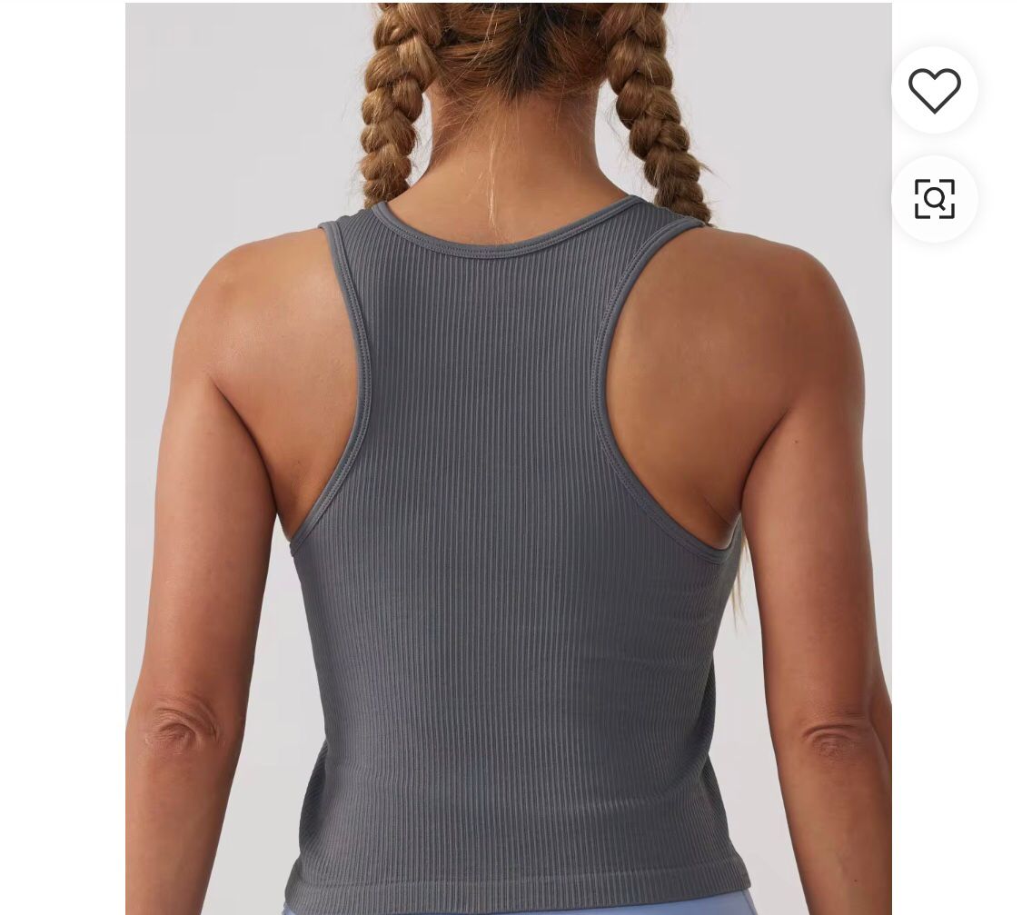 LADIES SEXY SLEEVELESS SHIRTS FEMALE COTTN RIBBED TANK TOP