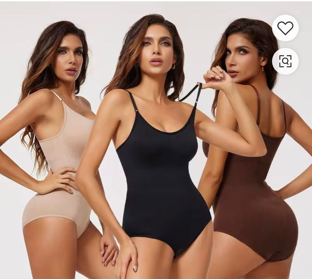 WOMEN SEAMLESS BODYSUITS BRIEF OPEN CROTCH BUTT LIFTER TUMMY CONTROL SHAPE WARE