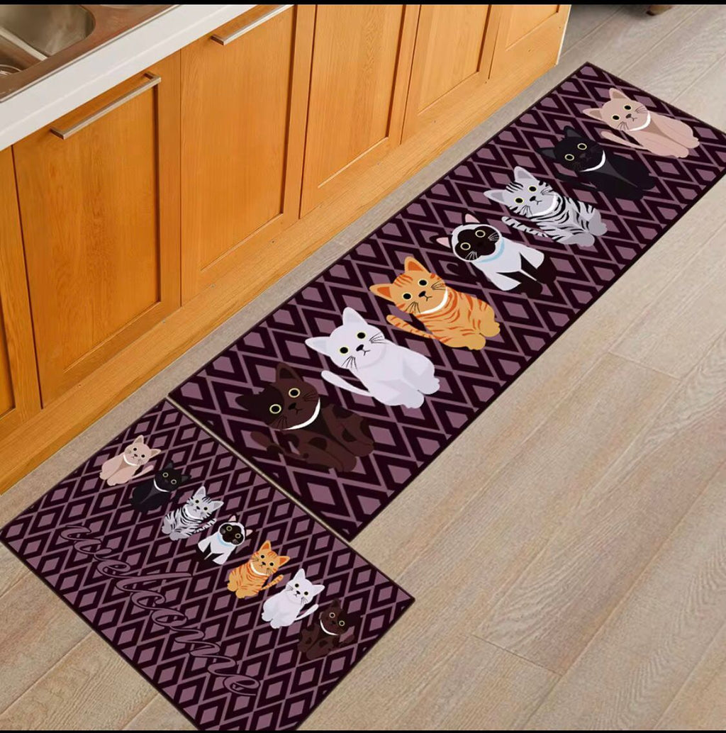 MODERN MARBLE PATTERN BATHROOM DOOR MATS