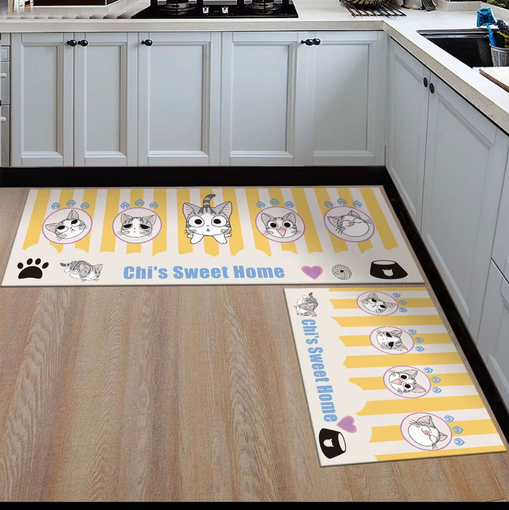 MODERN MARBLE PATTERN BATHROOM DOOR MATS