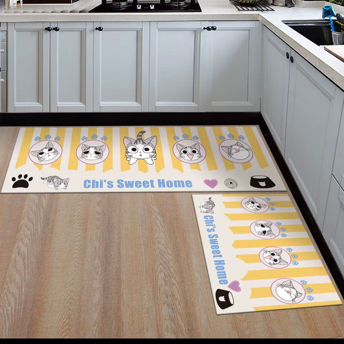 MODERN MARBLE PATTERN BATHROOM DOOR MATS