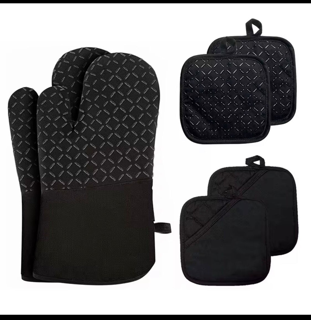 HEAT RESISTANCE GLOVES AND DRYING MICROFIBERS