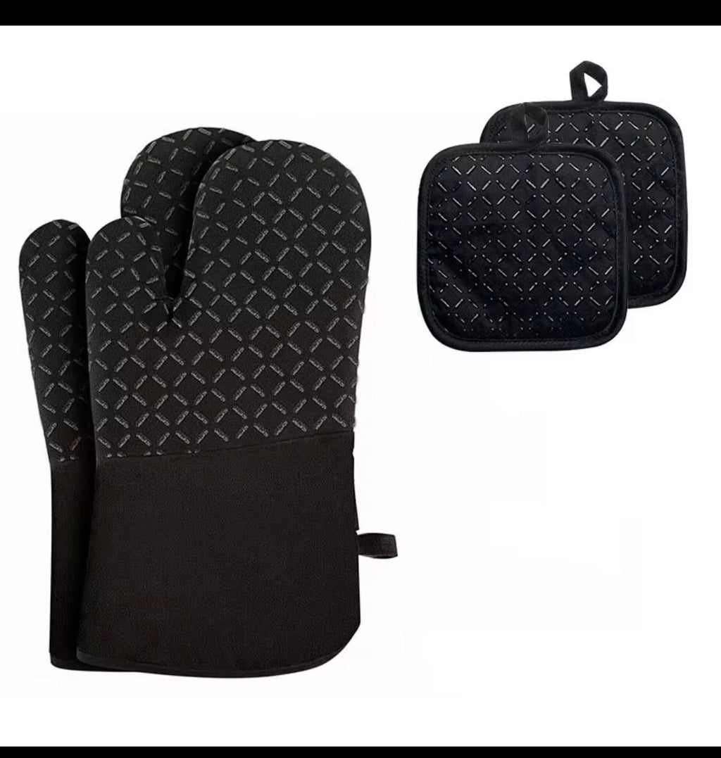 HEAT RESISTANCE GLOVES AND DRYING MICROFIBERS