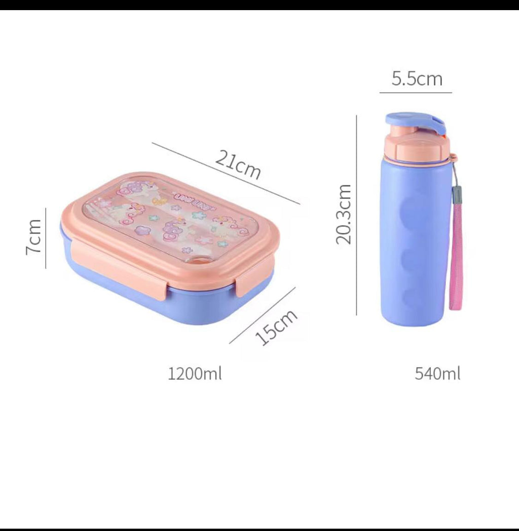 FOOD CONTAINER AND WATER BOTTLE