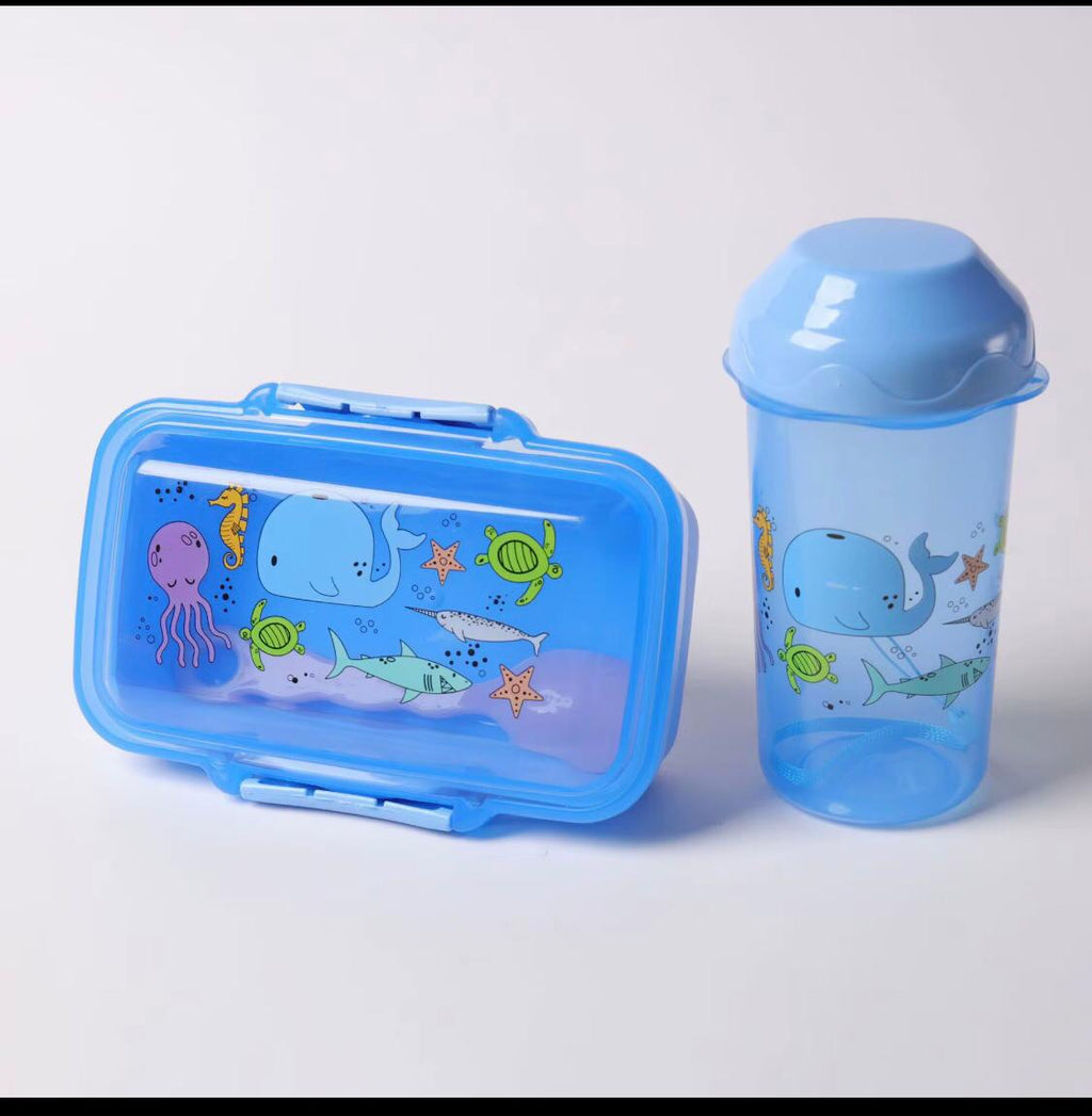 LUNCH BOX WATER BOTTLE SET