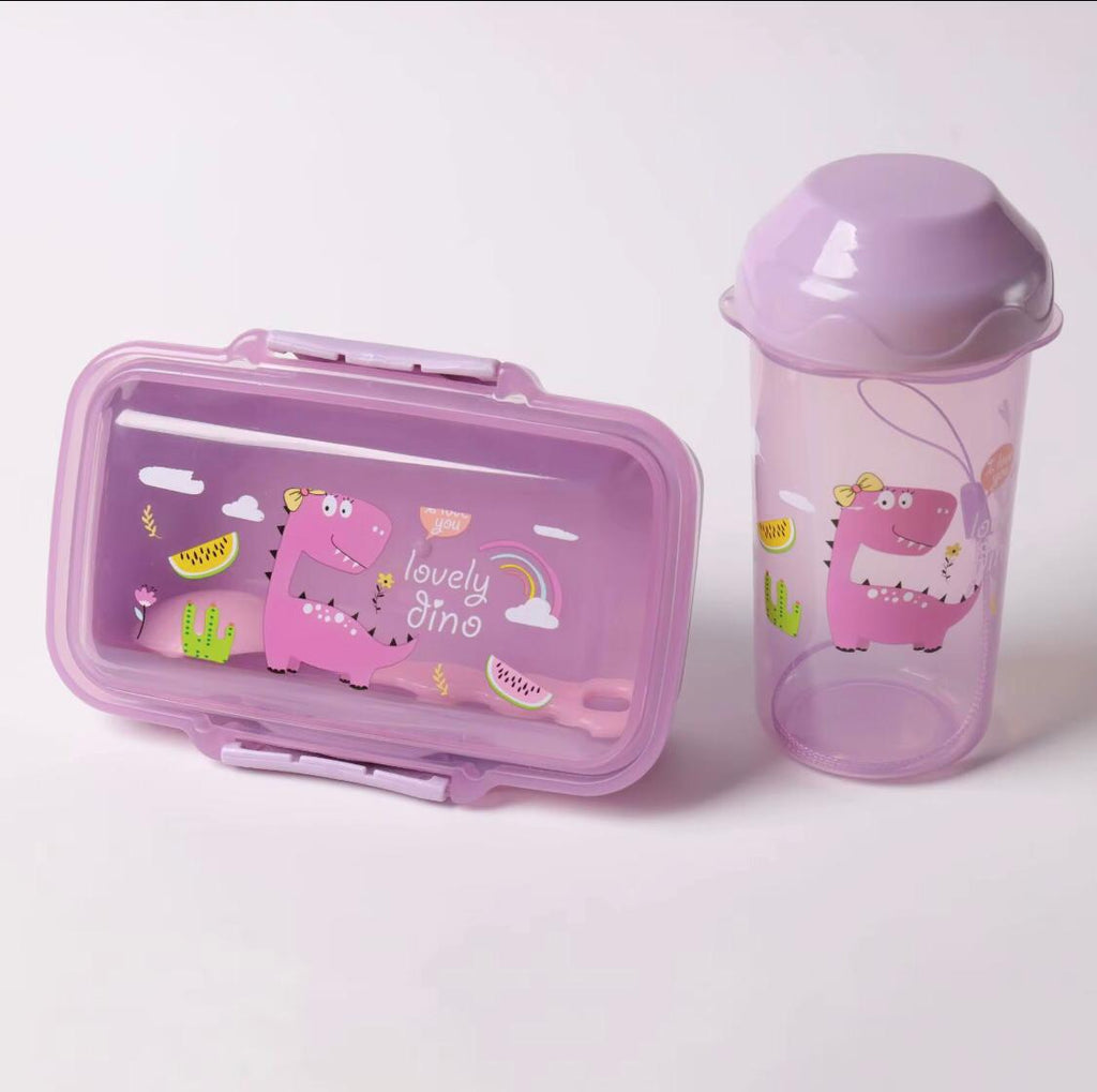 LUNCH BOX WATER BOTTLE SET