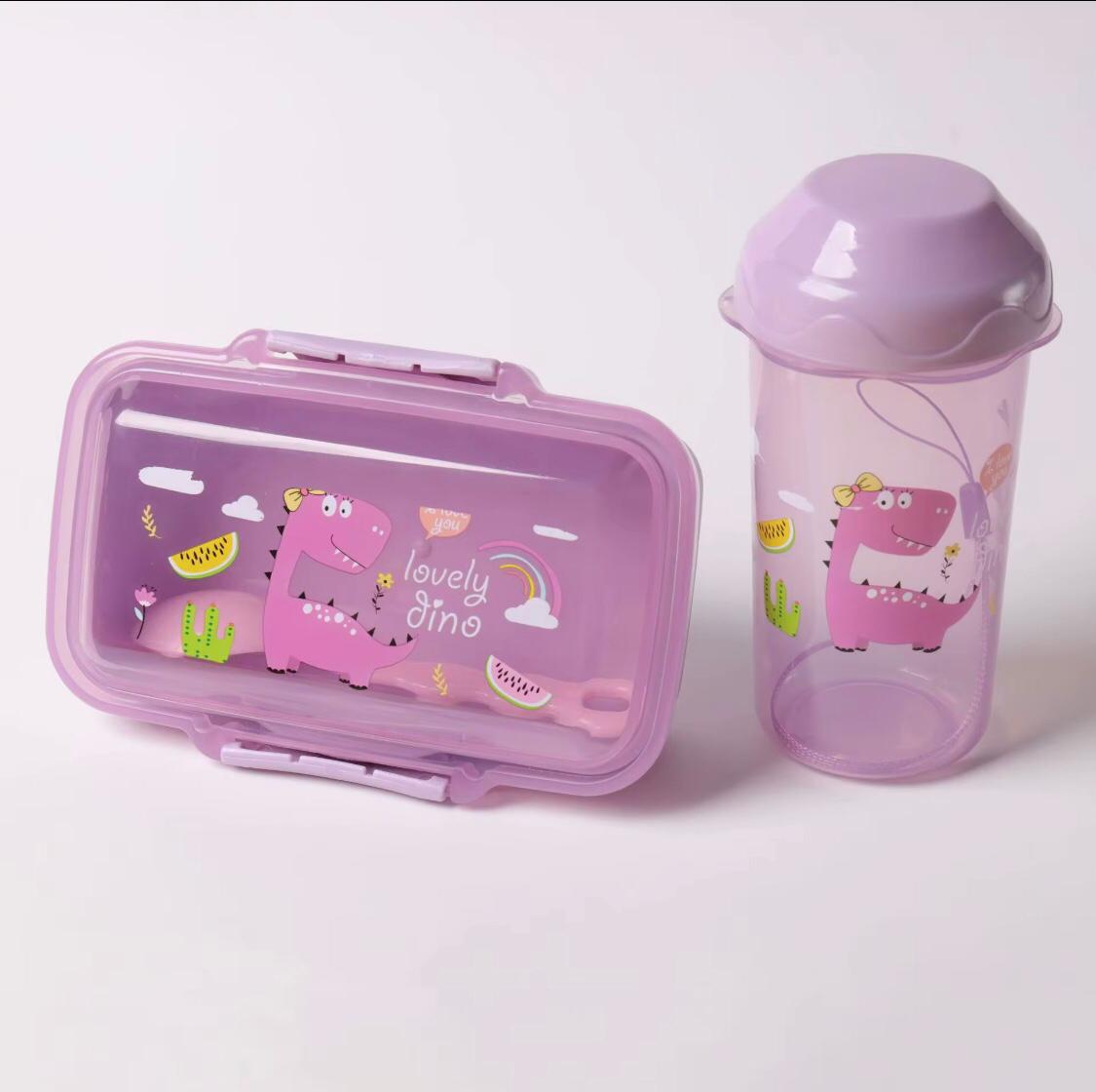 LUNCH BOX WATER BOTTLE SET